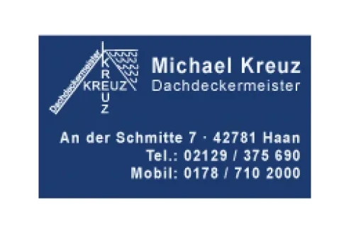Dachdeckermeister Michael Kreuz
